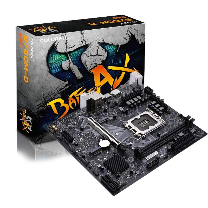 Colorful Motherboard B760m-D pro Battle AX Colorful Motherboard B760m-D pro Battle AX